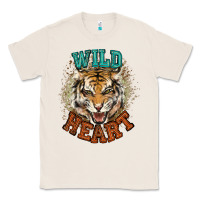 Wild Heart Tiger College Western Classic Tee | Teevron
