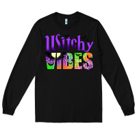 Black witchy vibes Long Sleeve Tee - JahusDesignShop