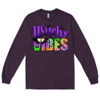 Plum witchy vibes Long Sleeve Tee - JahusDesignShop