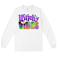 White witchy vibes Long Sleeve Tee - JahusDesignShop