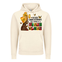 Vintage Artic never understimate the power of a black woman Vintage Hoodie - MaliasSmallBusiness