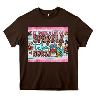 Chocolate Brown it takes a lot of sparkle to be a nurse Heavy Core Tee - JahusDesignShop