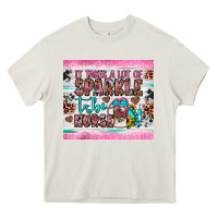 Cream it takes a lot of sparkle to be a nurse Heavy Core Tee - JahusDesignShop