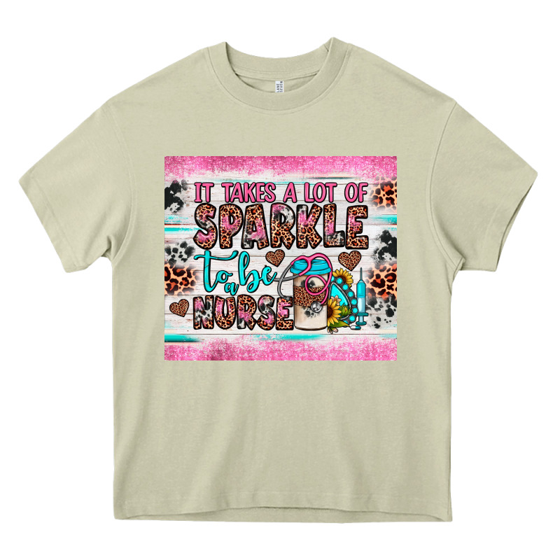 It Takes A Lot Of Sparkle To Be A Nurse Heavy Core Tee by JahusDesignShop | Teevron