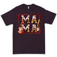 Plum baseball mama Premium Tee - Jasminsmagicworld