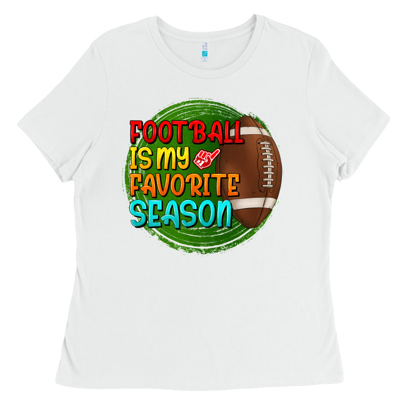 Football Is My Favorite Season Ladies Tee by BundleAndBundleShop | Teevron