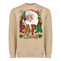 Mushroom Papa Claus Christmas Heavyweight Sweatshirt - NancyCooperArtShop