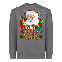 Storm Papa Claus Christmas Heavyweight Sweatshirt - NancyCooperArtShop