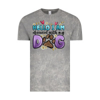 Cloud Rock hello i am obsessed with my dog Vintage Tee - MaliasSmallBusiness