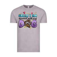Vintage Zinc hello i am obsessed with my dog Vintage Tee - MaliasSmallBusiness