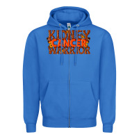 True Royal kidney cancer warrior Zipper Hoodie - texasbilliewilder