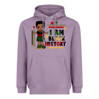 Lavender i am black history black boy  juneteenth Heavyweight Hoodie - CowGirlArtShop