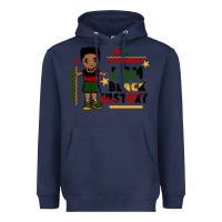 Navy i am black history black boy  juneteenth Heavyweight Hoodie - CowGirlArtShop