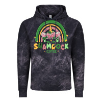 Cloud Black shamrock cutie Vintage Hoodie - MaliasSmallBusiness