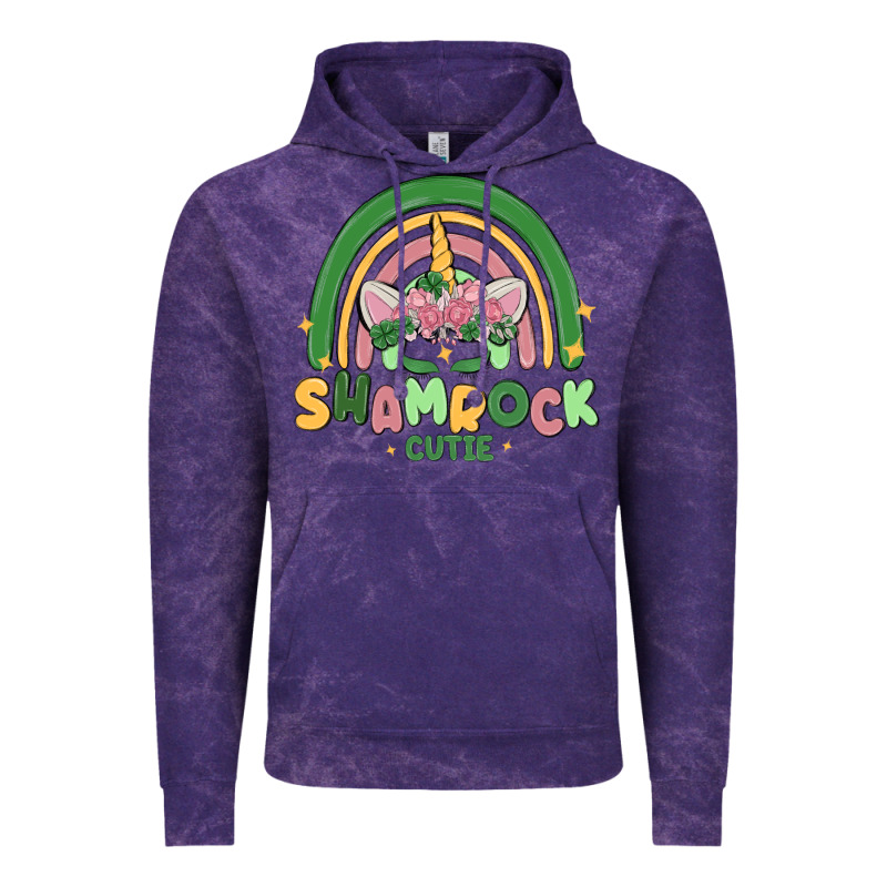 Shamrock Cutie Vintage Hoodie by MaliasSmallBusiness | Teevron