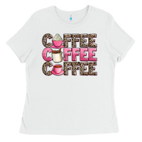White coffee coffee coffee Ladies Tee - AdoDesignShop