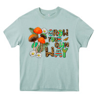 Arona grow your own way Heavy Core Tee - AdoDesignShop