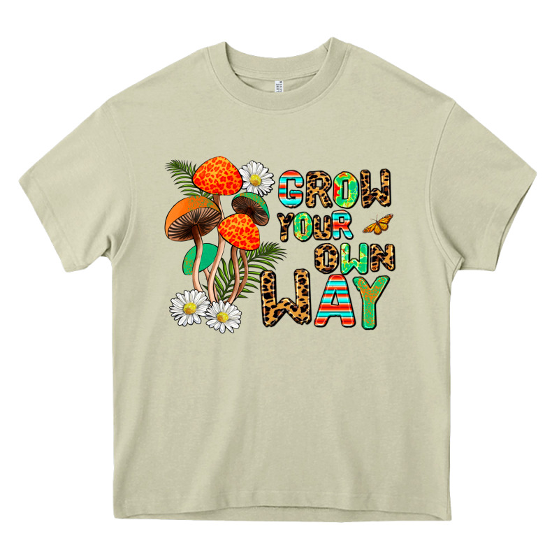 Grow Your Own Way Heavy Core Tee by AdoDesignShop | Teevron