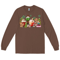 Chestnut gingerbread coffee Long Sleeve Tee - MaliasSmallBusiness
