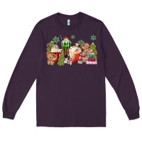 Plum gingerbread coffee Long Sleeve Tee - MaliasSmallBusiness