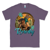 Lavender western rowdy Classic Tee - NancyCooperArtShop