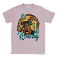 Lilac western rowdy Classic Tee - NancyCooperArtShop