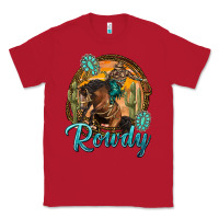 Red western rowdy Classic Tee - NancyCooperArtShop