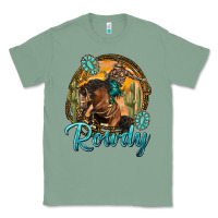 Sage western rowdy Classic Tee - NancyCooperArtShop