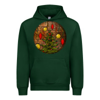 Forest Green christmas Urban Hoodie - BundleAndBundleShop