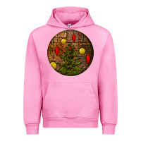 Fuchsia Pink christmas Urban Hoodie - BundleAndBundleShop