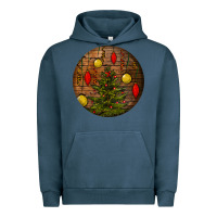 Pigment Midnight Navy christmas Urban Hoodie - BundleAndBundleShop