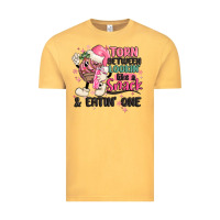 Vintage Mustard torn between lookin' like a snack and eatin' one Vintage Tee - MaliasSmallBusiness