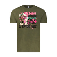 Vintage Olive torn between lookin' like a snack and eatin' one Vintage Tee - MaliasSmallBusiness