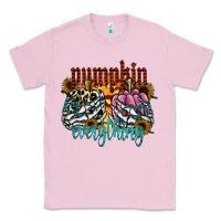 Bubblegum Pink Pumpkin Everything Classic Tee - CowhideDigitalArt