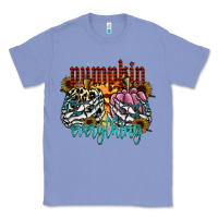 Colony Blue Pumpkin Everything Classic Tee - CowhideDigitalArt