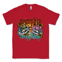 Red Pumpkin Everything Classic Tee - CowhideDigitalArt