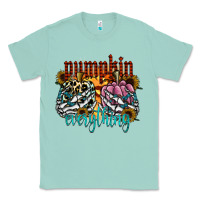 Seafoam Pumpkin Everything Classic Tee - CowhideDigitalArt