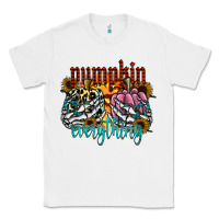 White Pumpkin Everything Classic Tee - CowhideDigitalArt