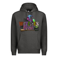 Charcoal Heather witches brew Premium Hoodie - CowGirlArtShop