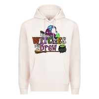 Pale Pink witches brew Premium Hoodie - CowGirlArtShop