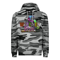 Slate Camo witches brew Premium Hoodie - CowGirlArtShop