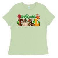Matcha welcome fall Ladies Tee - AdoDesignShop
