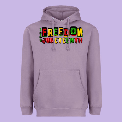 Freedom Juneteenth Heavyweight Hoodie Designed By Cowgirlartshop