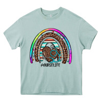 Arona nurse life rainbow Heavy Core Tee - JahusDesignShop