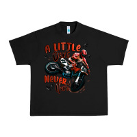 Black a little dirt never hurt dirt bike Urban Heavy Tee - MaliasSmallBusiness