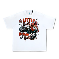White a little dirt never hurt dirt bike Urban Heavy Tee - MaliasSmallBusiness