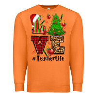 Carrot love teacher life christmas Premium Sweatshirt - CowGirlArtShop