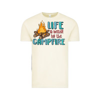 Vintage Arctic life is better by the campfire Vintage Tee - MaliasSmallBusiness
