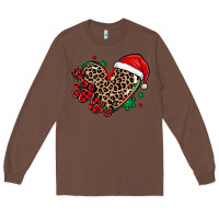 Chestnut christmas paw heart Long Sleeve Tee - MaliasSmallBusiness