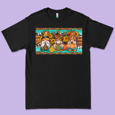 Western Fall Gnomes Sippy Cup Premium Tee Designed By Artiststas